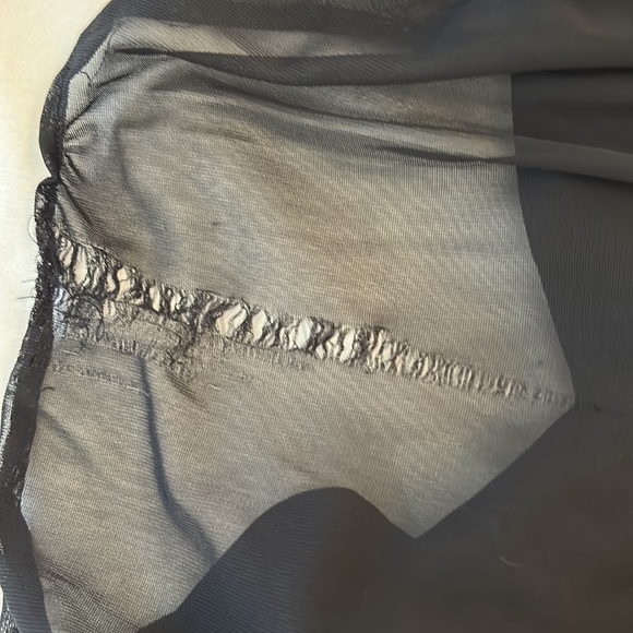 XSCAPE | FORMAL DRESS | SIZE 16W | BLACK CHIFFON - Picture 14 of 14